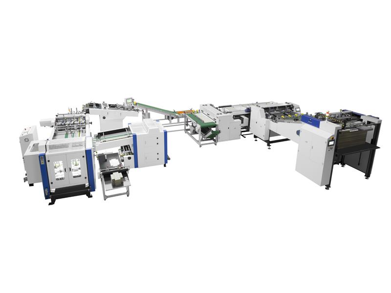 kx65osd automatic cardboard slitting and slotting line